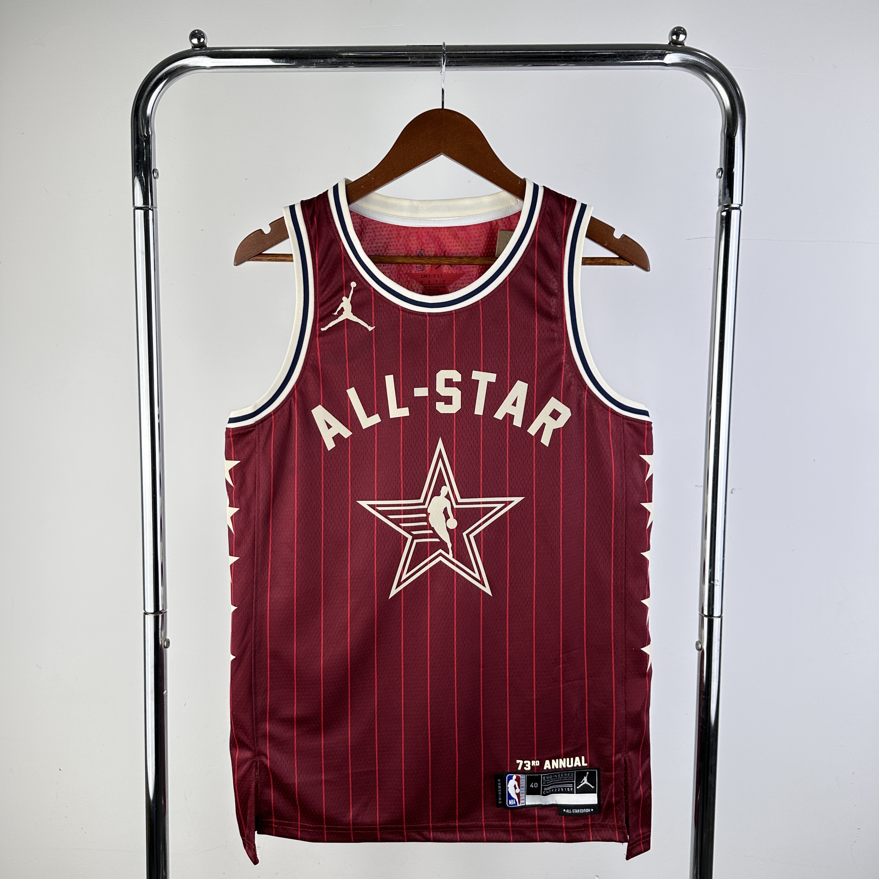 Men All-star season #2 Leonard Red 2024 NBA Jersey